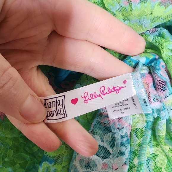 Lilly Pulitzer Xx Hanky Panky Chemise M - Picture 4 of 5